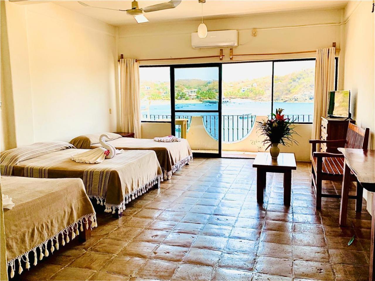 Hotel Cordelia'S Puerto Ángel الغرفة الصورة